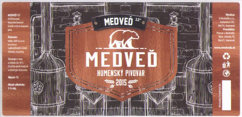 Medved 6 oble rohy
