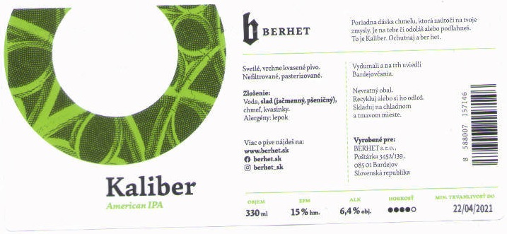 Kaliber 0,33l